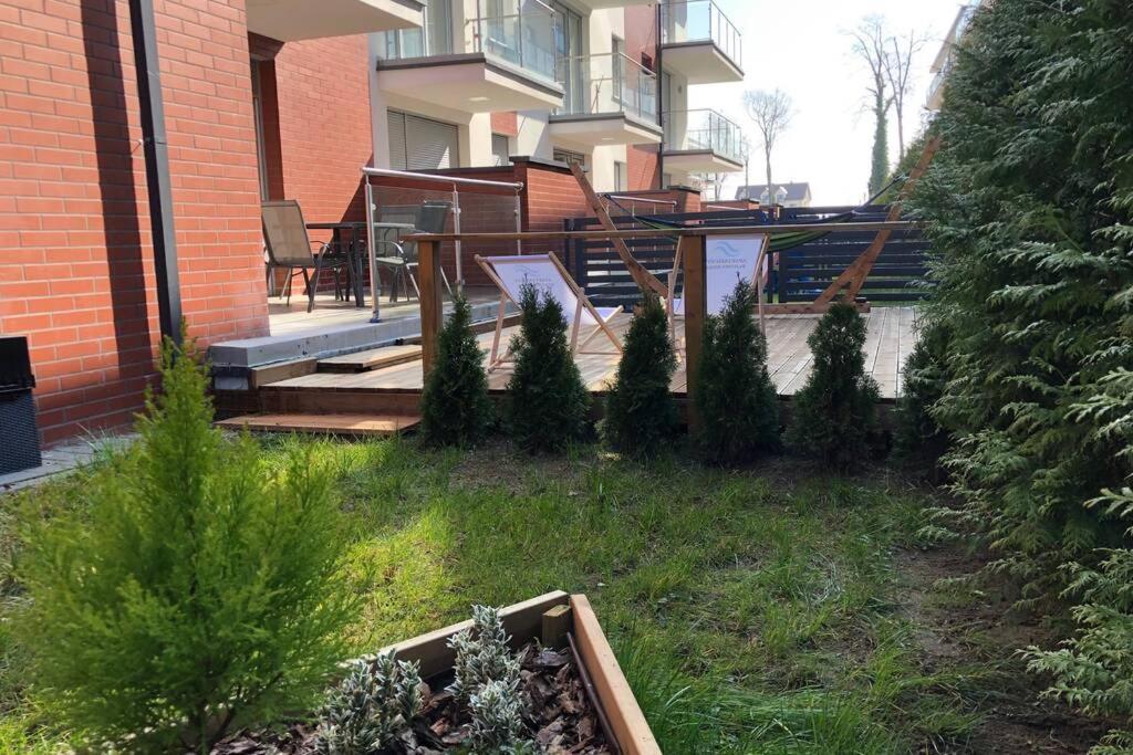 Apartament Przy Plazy Rewal - 1St Line Apartment Exteriör bild